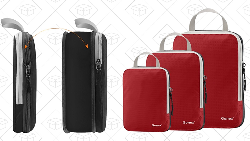 Gonex Expandable Packing Cubes, $15 with code 9XHZNU94